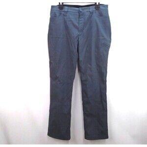 Eddie Bauer Pants Rainier Women Size 12 (34x32) Gray Fleece Lined Jogger